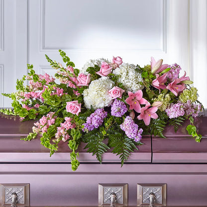 Life's Gratitude Casket Spray –  Rhonda Wolke Designs, Ottawa OH