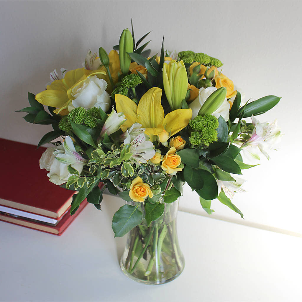 Hope & Serenity Bouquet –  Rhonda Wolke Designs, Ottawa OH