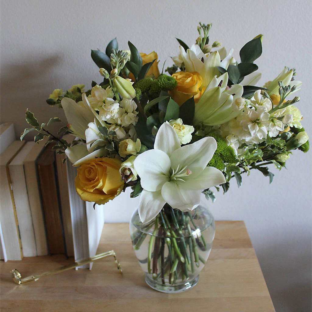 Hope & Serenity Bouquet –  Rhonda Wolke Designs, Ottawa OH