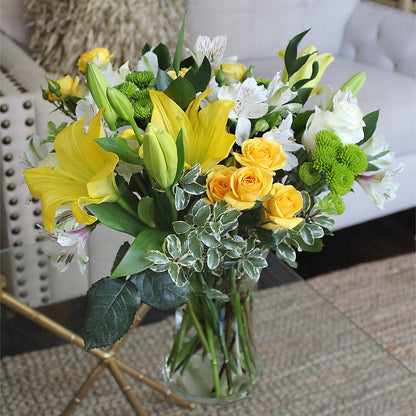 Hope & Serenity Bouquet –  Rhonda Wolke Designs, Ottawa OH