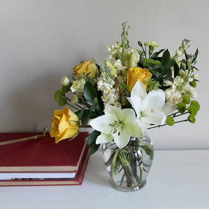 Hope & Serenity Bouquet –  Rhonda Wolke Designs, Ottawa OH