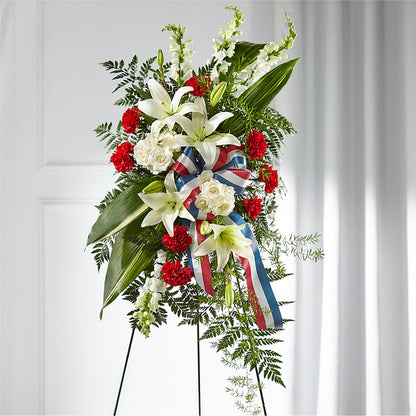 Stars of Life Standing Spray –  Rhonda Wolke Designs, Ottawa OH