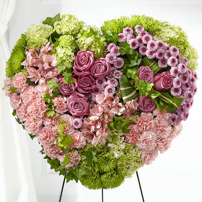 Heartwarming Standing Heart –  Rhonda Wolke Designs, Ottawa OH
