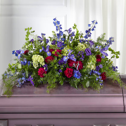 Always Treasured Casket Spray –  Rhonda Wolke Designs, Ottawa OH