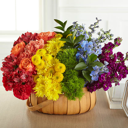 Prideful Basket –  Rhonda Wolke Designs, Ottawa OH
