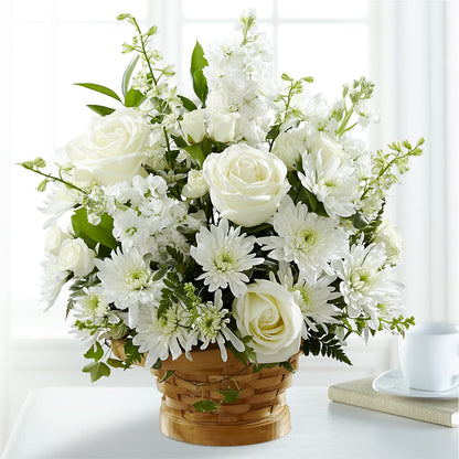 Heartfelt Condolences Arrangement –  Rhonda Wolke Designs, Ottawa OH