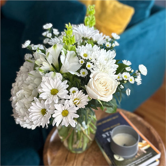 Classic Ivory – A Florist Original –  Rhonda Wolke Designs, Ottawa OH