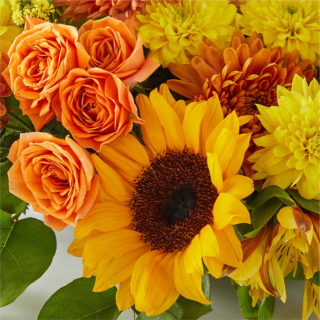 Autumn Harmony Centerpiece –  Rhonda Wolke Designs, Ottawa OH