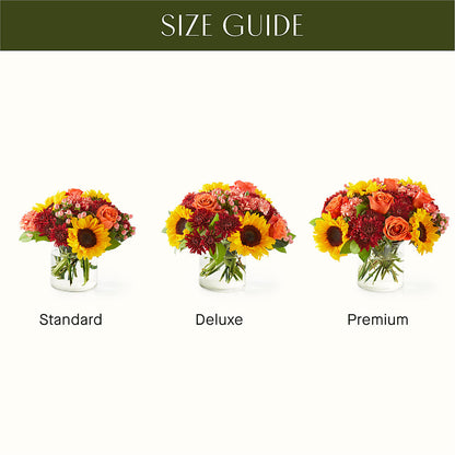 September Sunset Bouquet –  Rhonda Wolke Designs, Ottawa OH