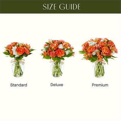 Apricot Glow Bouquet –  Rhonda Wolke Designs, Ottawa OH