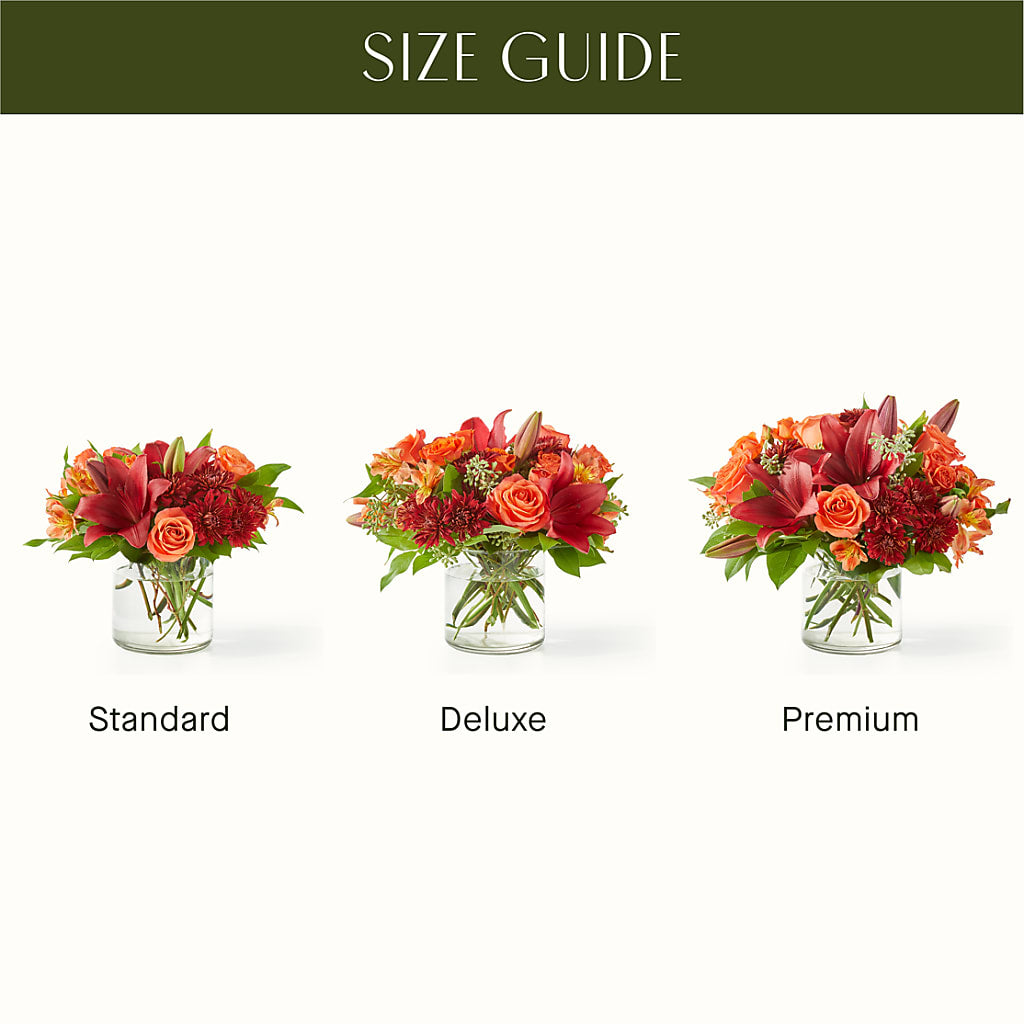 Crimson Leaves Bouquet –  Rhonda Wolke Designs, Ottawa OH