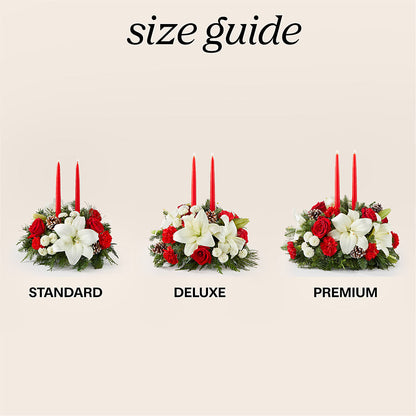 Seasonal Festivities Centerpiece –  Rhonda Wolke Designs, Ottawa OH