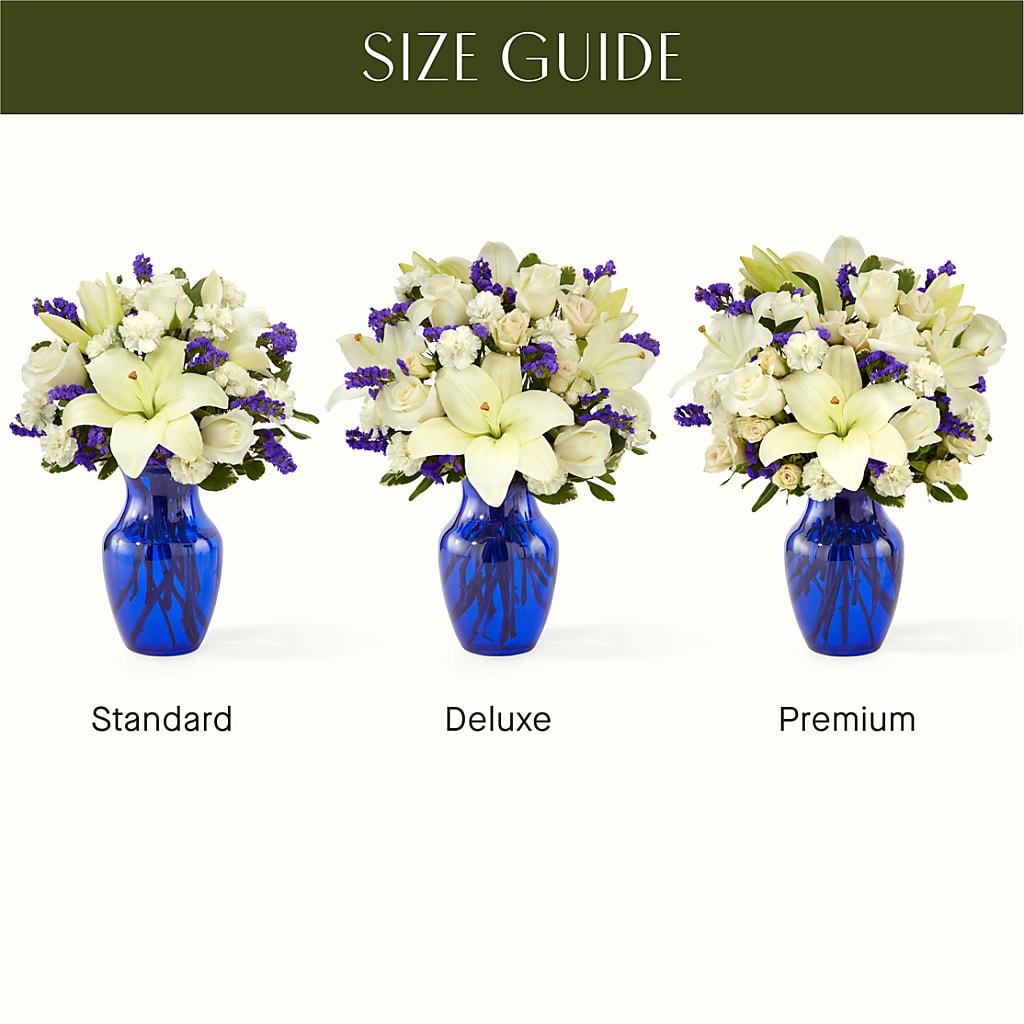 Sapphire Rush Bouquet –  Rhonda Wolke Designs, Ottawa OH