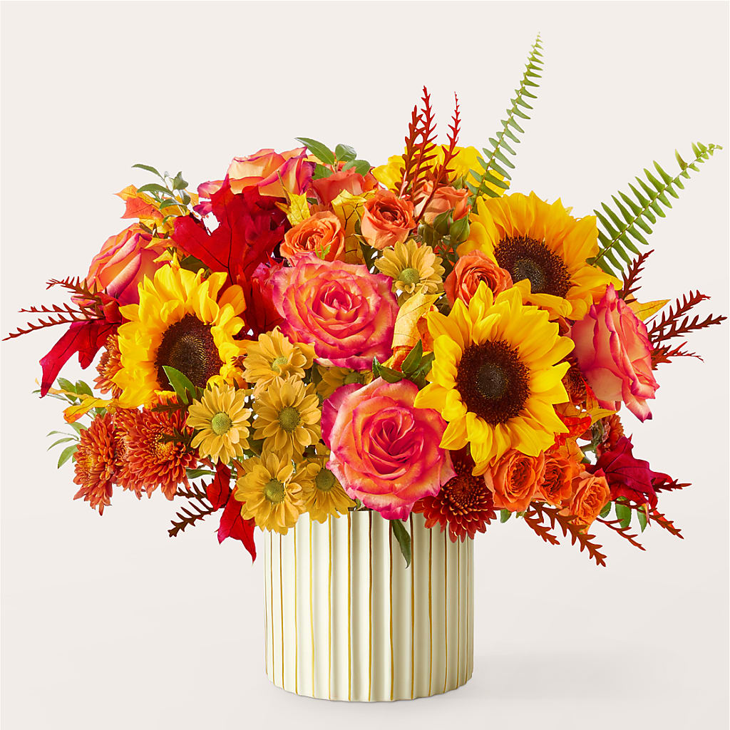 Fall Campfire Bouquet –  Rhonda Wolke Designs, Ottawa OH