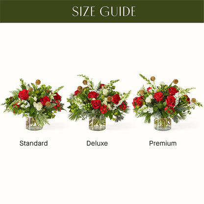 Deck the Halls Bouquet –  Rhonda Wolke Designs, Ottawa OH