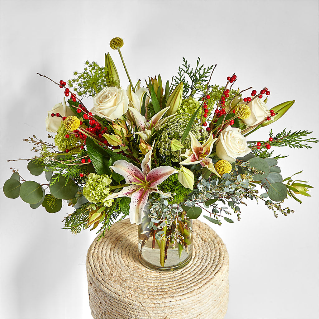 Berry & Bright Bouquet –  Rhonda Wolke Designs, Ottawa OH