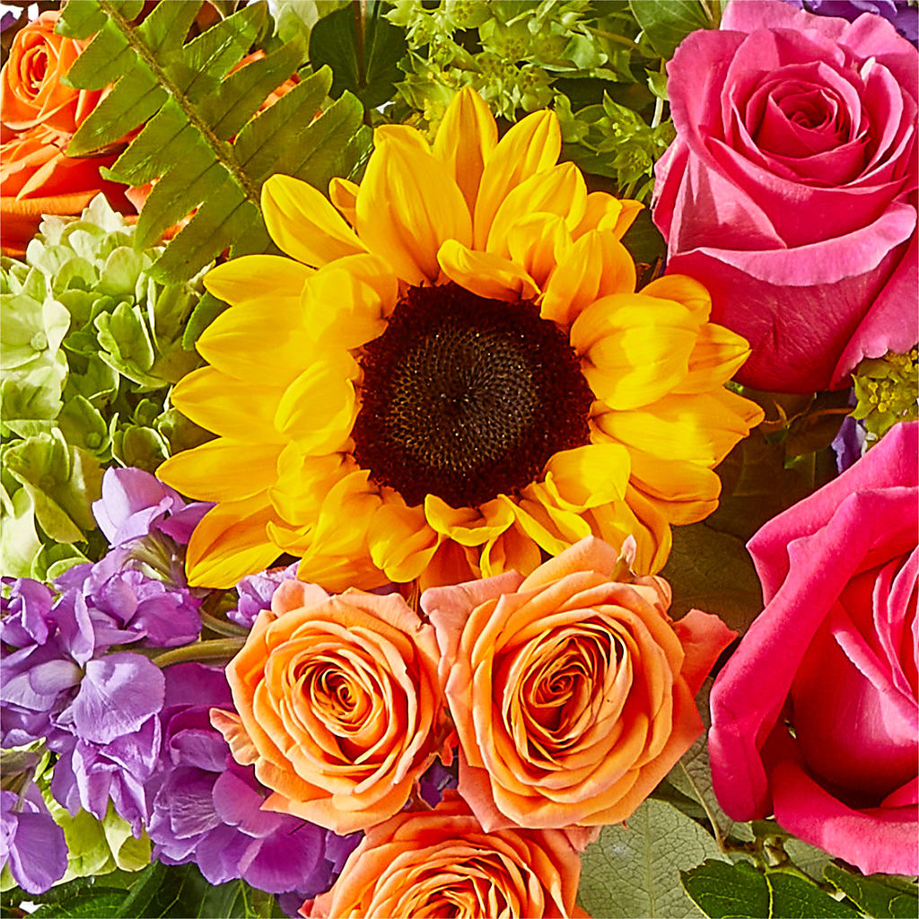 Vibrant Greetings Bouquet –  Rhonda Wolke Designs, Ottawa OH