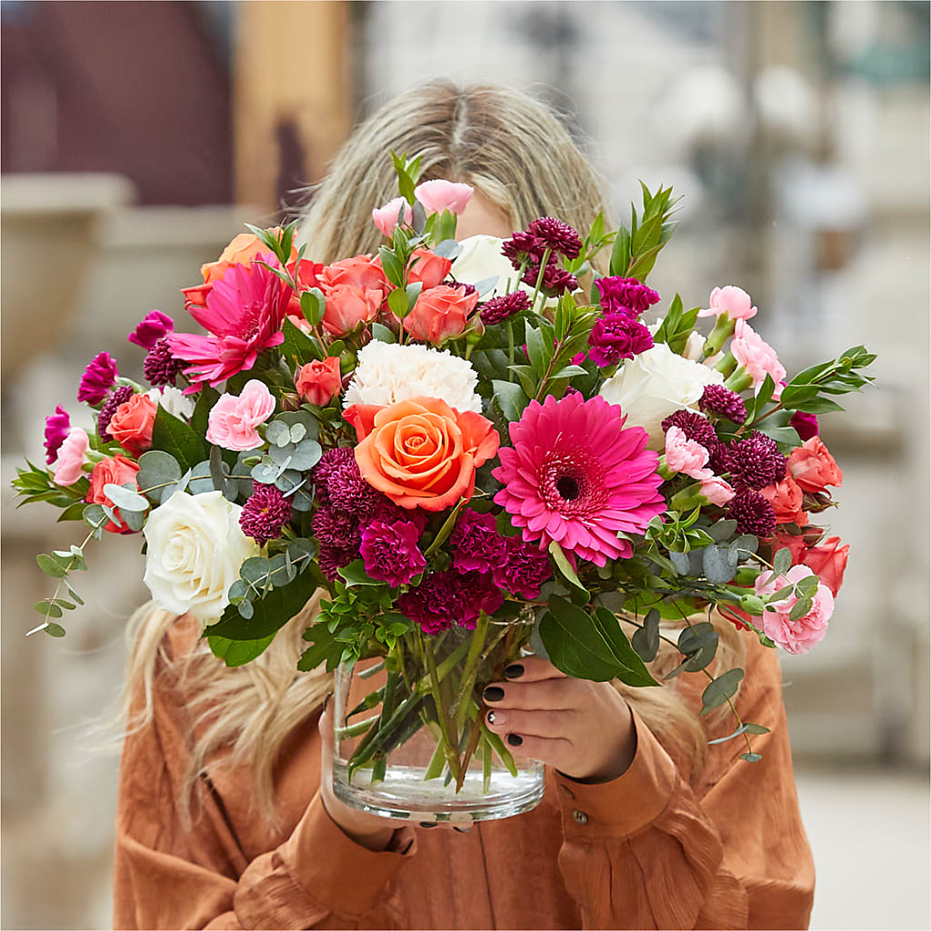 Smell the Roses Bouquet –  Rhonda Wolke Designs, Ottawa OH
