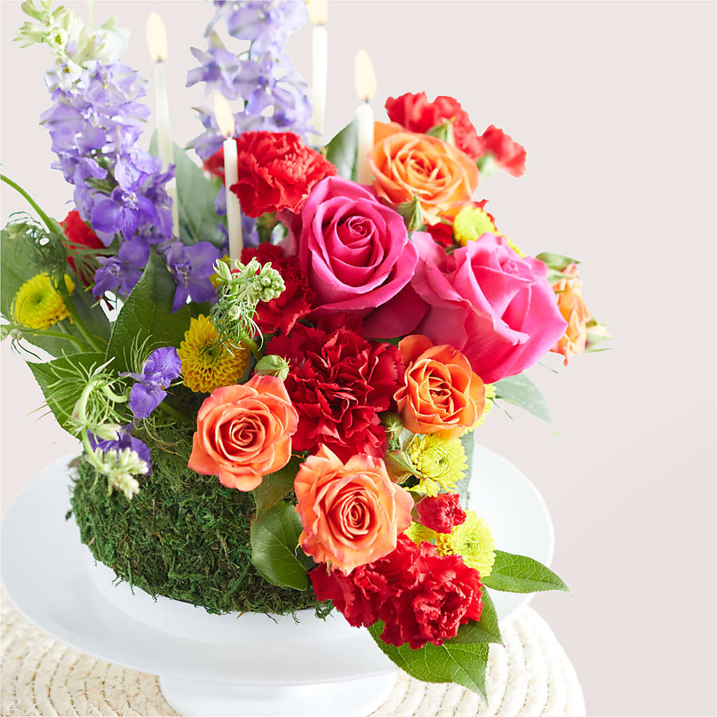 Best Year Yet Floral Cake –  Rhonda Wolke Designs, Ottawa OH