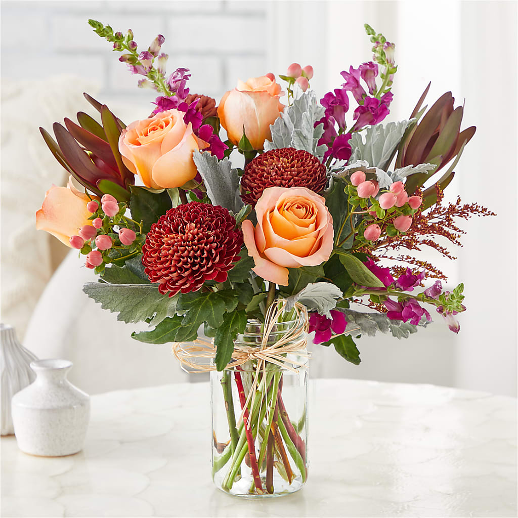 Moody Hues Bouquet –  Rhonda Wolke Designs, Ottawa OH