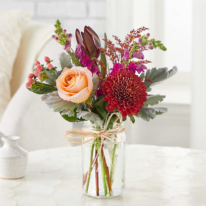 Moody Hues Bouquet –  Rhonda Wolke Designs, Ottawa OH