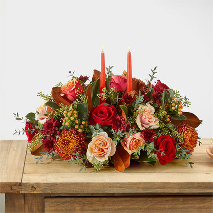 Gather Near Centerpiece –  Rhonda Wolke Designs, Ottawa OH