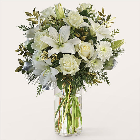 Wintry Mix Bouquet –  Rhonda Wolke Designs, Ottawa OH