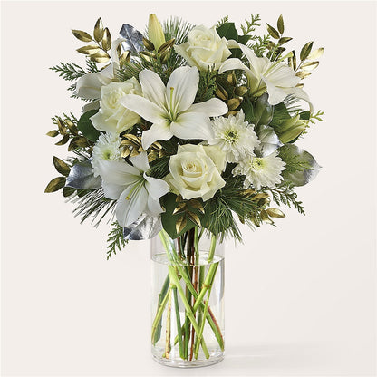 Wintry Mix Bouquet –  Rhonda Wolke Designs, Ottawa OH
