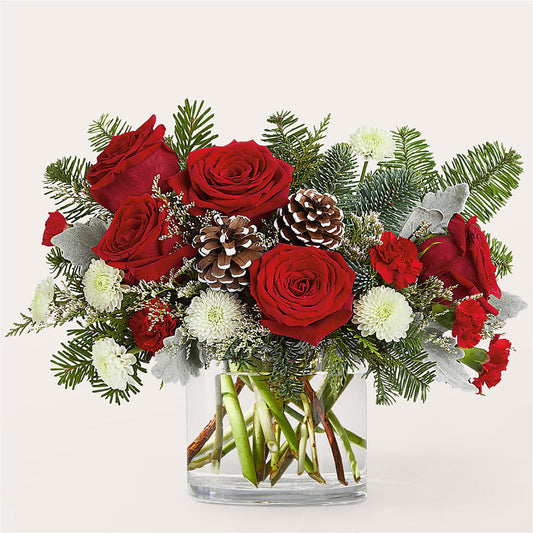 Yule Cheer Bouquet –  Rhonda Wolke Designs, Ottawa OH