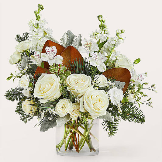 Fresh Snowfall Bouquet –  Rhonda Wolke Designs, Ottawa OH