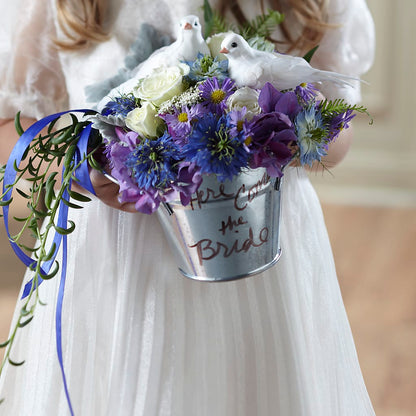Enchantment Flower Girl Arrangement –  Rhonda Wolke Designs, Ottawa OH