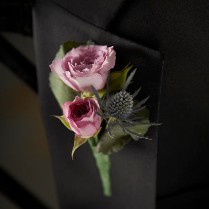 Veronica Boutonniere –  Rhonda Wolke Designs, Ottawa OH