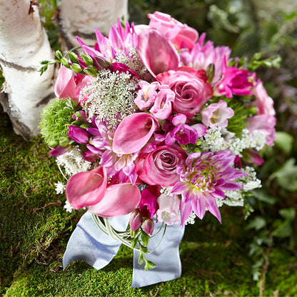 Pink Profusion Bouquet –  Rhonda Wolke Designs, Ottawa OH