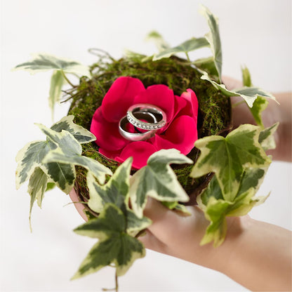 Lila Rose Ring Nest –  Rhonda Wolke Designs, Ottawa OH