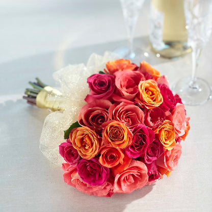 Sweet Roses Bouquet –  Rhonda Wolke Designs, Ottawa OH