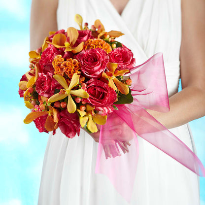 Brilliant Shades of Love Bouquet –  Rhonda Wolke Designs, Ottawa OH