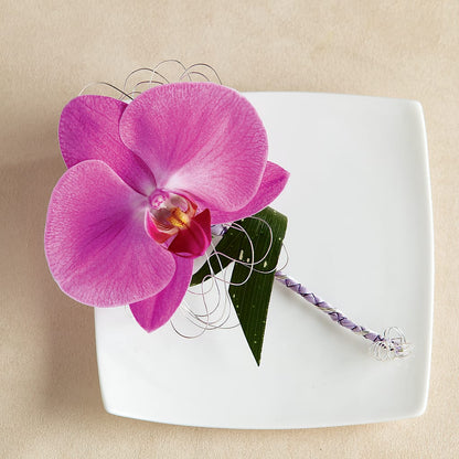 Glorious Boutonniere –  Rhonda Wolke Designs, Ottawa OH