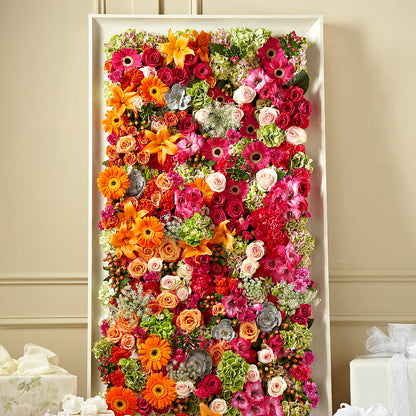 Fresh Picked Floral Wall –  Rhonda Wolke Designs, Ottawa OH