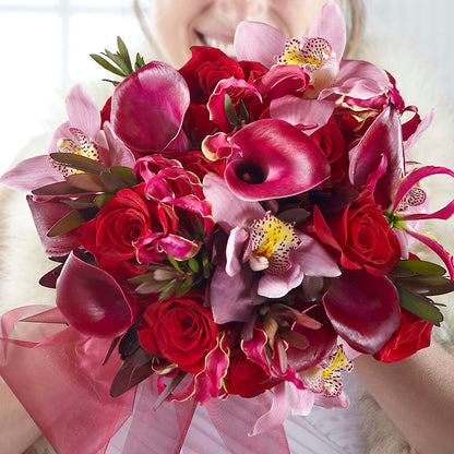 Heart of Hearts Bouquet –  Rhonda Wolke Designs, Ottawa OH
